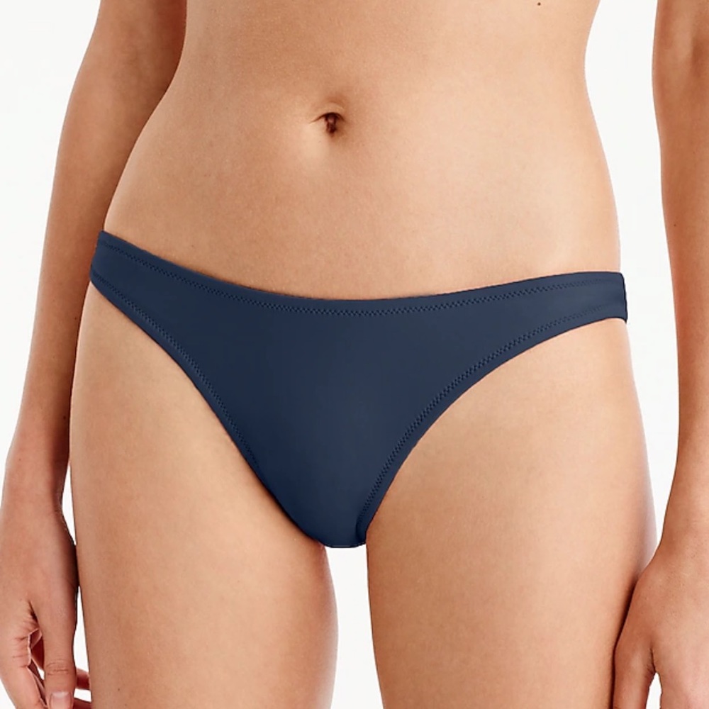 J. Crew Women's 1989 high-leg bikini bottom